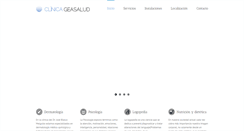 Desktop Screenshot of clinicageasalud.com